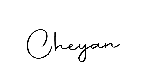 Make a beautiful signature design for name Cheyan. With this signature (Autography-DOLnW) style, you can create a handwritten signature for free. Cheyan signature style 10 images and pictures png