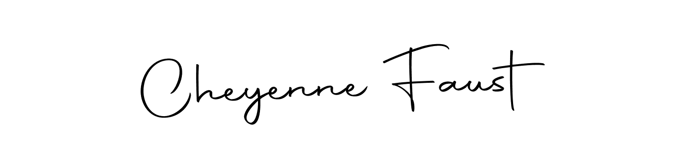 Also we have Cheyenne Faust name is the best signature style. Create professional handwritten signature collection using Autography-DOLnW autograph style. Cheyenne Faust signature style 10 images and pictures png