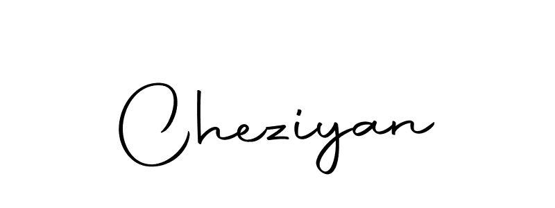 Design your own signature with our free online signature maker. With this signature software, you can create a handwritten (Autography-DOLnW) signature for name Cheziyan. Cheziyan signature style 10 images and pictures png