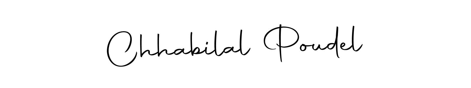 Make a short Chhabilal Poudel signature style. Manage your documents anywhere anytime using Autography-DOLnW. Create and add eSignatures, submit forms, share and send files easily. Chhabilal Poudel signature style 10 images and pictures png