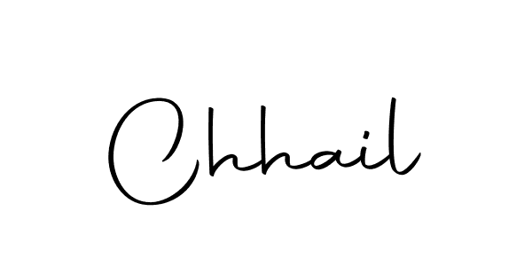 Chhail stylish signature style. Best Handwritten Sign (Autography-DOLnW) for my name. Handwritten Signature Collection Ideas for my name Chhail. Chhail signature style 10 images and pictures png
