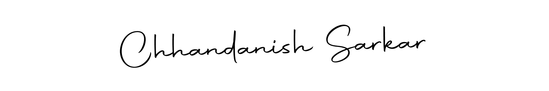 How to make Chhandanish Sarkar signature? Autography-DOLnW is a professional autograph style. Create handwritten signature for Chhandanish Sarkar name. Chhandanish Sarkar signature style 10 images and pictures png