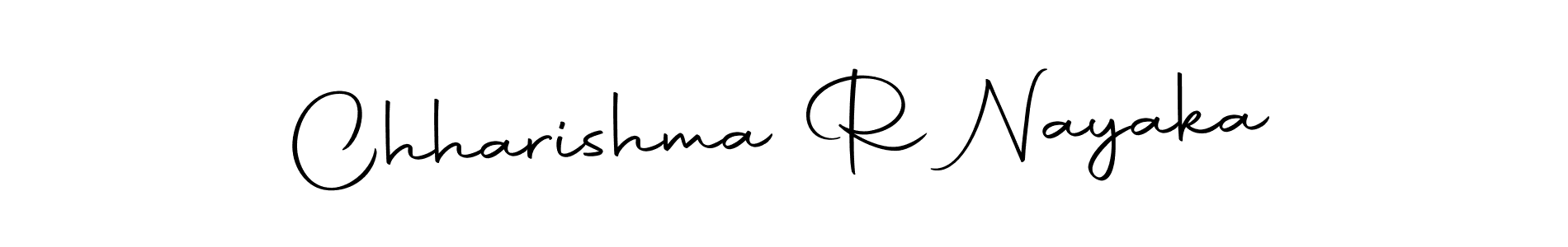 How to make Chharishma R Nayaka signature? Autography-DOLnW is a professional autograph style. Create handwritten signature for Chharishma R Nayaka name. Chharishma R Nayaka signature style 10 images and pictures png