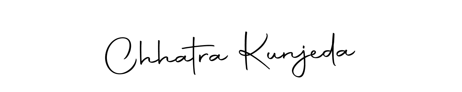 Create a beautiful signature design for name Chhatra Kunjeda. With this signature (Autography-DOLnW) fonts, you can make a handwritten signature for free. Chhatra Kunjeda signature style 10 images and pictures png