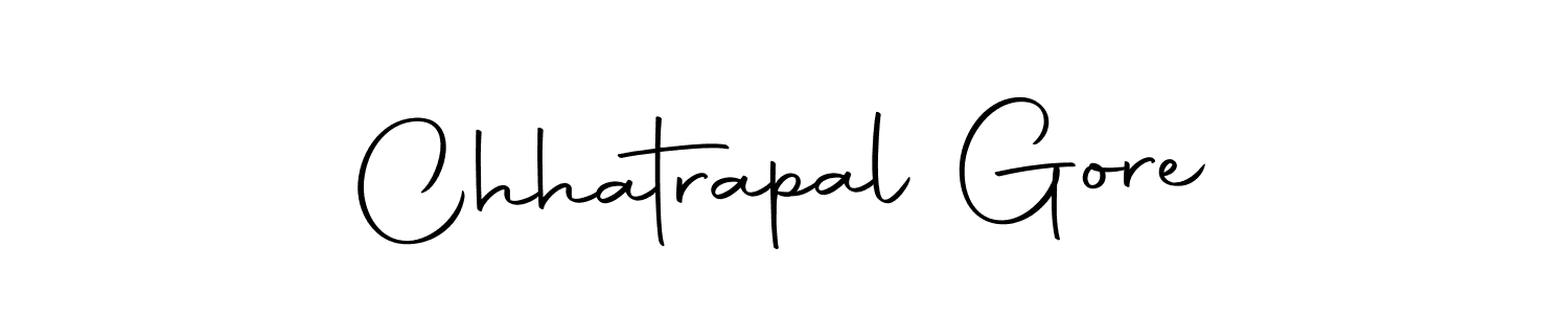 Use a signature maker to create a handwritten signature online. With this signature software, you can design (Autography-DOLnW) your own signature for name Chhatrapal Gore. Chhatrapal Gore signature style 10 images and pictures png