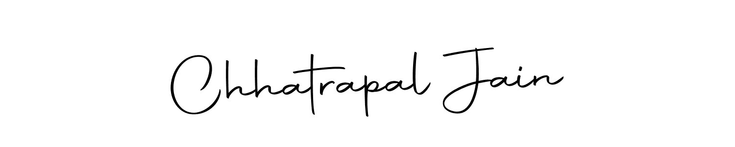 Make a beautiful signature design for name Chhatrapal Jain. With this signature (Autography-DOLnW) style, you can create a handwritten signature for free. Chhatrapal Jain signature style 10 images and pictures png