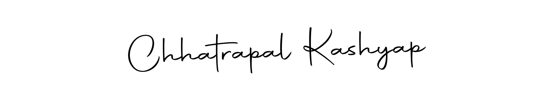 Create a beautiful signature design for name Chhatrapal Kashyap. With this signature (Autography-DOLnW) fonts, you can make a handwritten signature for free. Chhatrapal Kashyap signature style 10 images and pictures png