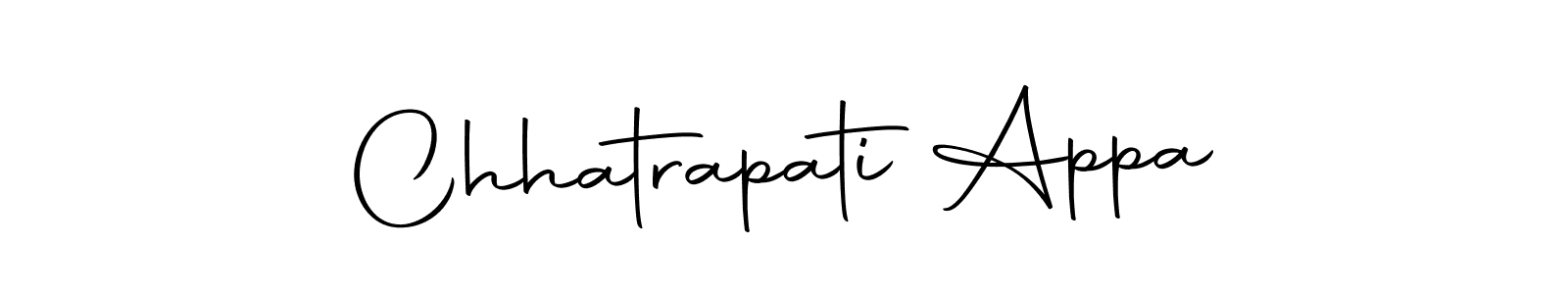 It looks lik you need a new signature style for name Chhatrapati Appa. Design unique handwritten (Autography-DOLnW) signature with our free signature maker in just a few clicks. Chhatrapati Appa signature style 10 images and pictures png