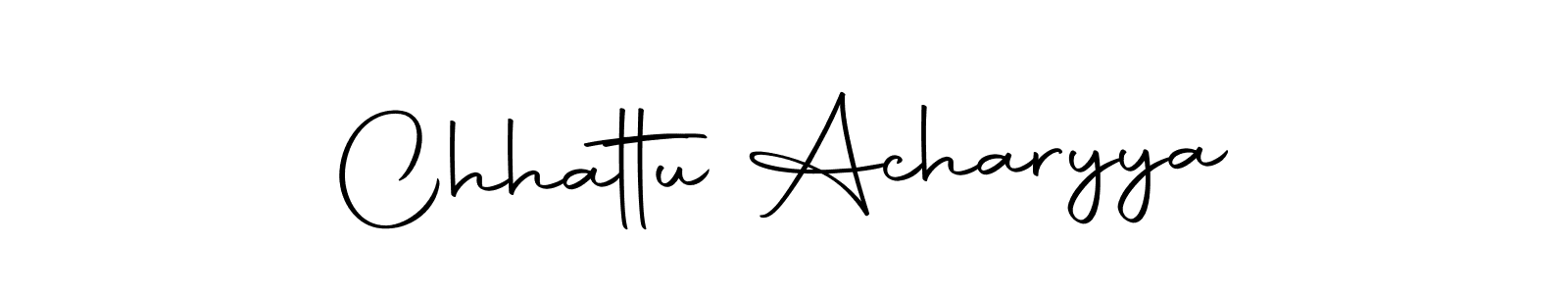 Chhattu Acharyya stylish signature style. Best Handwritten Sign (Autography-DOLnW) for my name. Handwritten Signature Collection Ideas for my name Chhattu Acharyya. Chhattu Acharyya signature style 10 images and pictures png