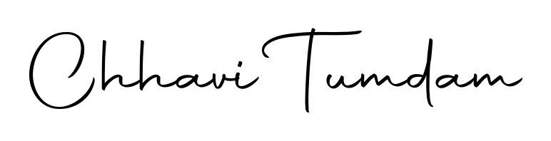 Designed for modern professionals: Chhavi Tumdam name signature crafted with Autography-DOLnW script. Ready for digital PDF workflows. Chhavi Tumdam signature style 10 images and pictures png
