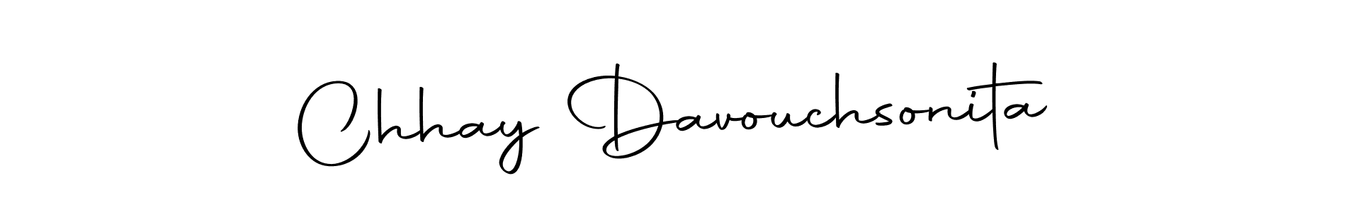 The best way (Autography-DOLnW) to make a short signature is to pick only two or three words in your name. The name Chhay Davouchsonita include a total of six letters. For converting this name. Chhay Davouchsonita signature style 10 images and pictures png