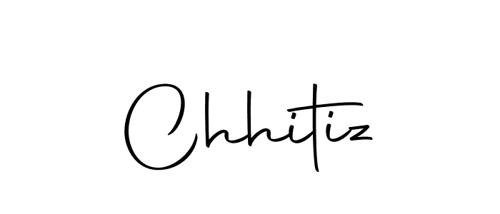 Use a signature maker to create a handwritten signature online. With this signature software, you can design (Autography-DOLnW) your own signature for name Chhitiz. Chhitiz signature style 10 images and pictures png