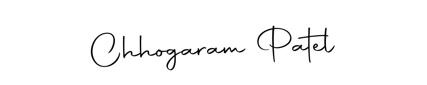 Make a beautiful signature design for name Chhogaram Patel. Use this online signature maker to create a handwritten signature for free. Chhogaram Patel signature style 10 images and pictures png