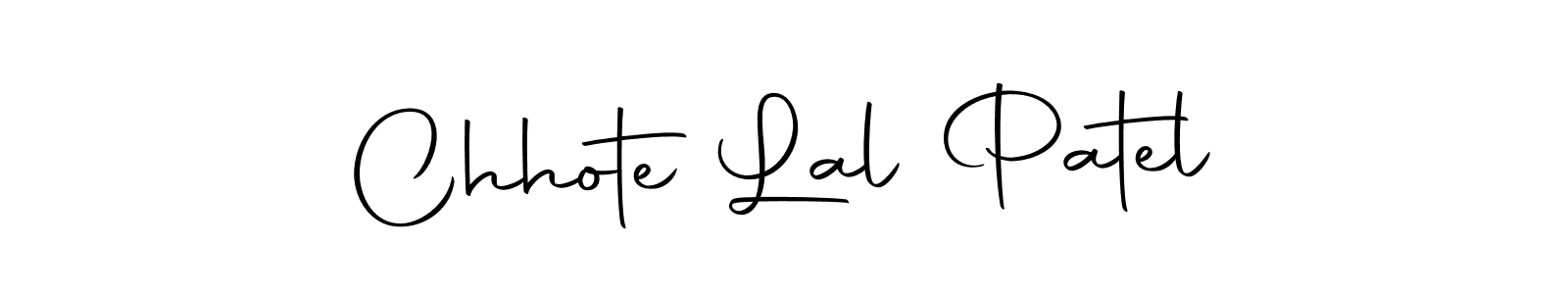 Make a beautiful signature design for name Chhote Lal Patel. With this signature (Autography-DOLnW) style, you can create a handwritten signature for free. Chhote Lal Patel signature style 10 images and pictures png