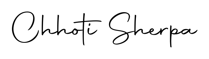 Designed for modern professionals: Chhoti Sherpa name signature crafted with Autography-DOLnW script. Ready for digital PDF workflows. Chhoti Sherpa signature style 10 images and pictures png