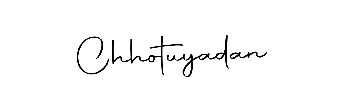 You should practise on your own different ways (Autography-DOLnW) to write your name (Chhotuyadan) in signature. don't let someone else do it for you. Chhotuyadan signature style 10 images and pictures png