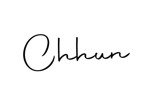 How to make Chhun signature? Autography-DOLnW is a professional autograph style. Create handwritten signature for Chhun name. Chhun signature style 10 images and pictures png