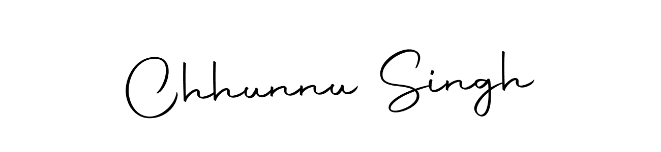 Use a signature maker to create a handwritten signature online. With this signature software, you can design (Autography-DOLnW) your own signature for name Chhunnu Singh. Chhunnu Singh signature style 10 images and pictures png