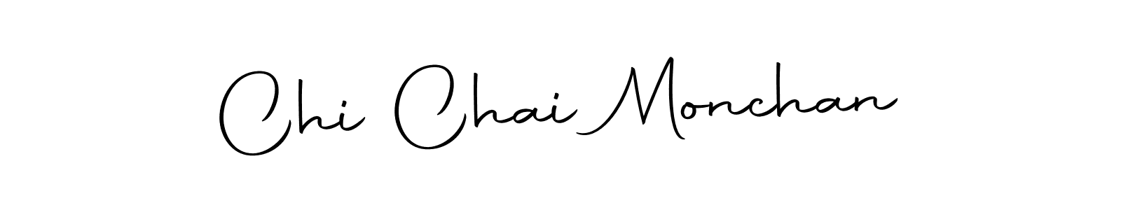 How to make Chi Chai Monchan signature? Autography-DOLnW is a professional autograph style. Create handwritten signature for Chi Chai Monchan name. Chi Chai Monchan signature style 10 images and pictures png