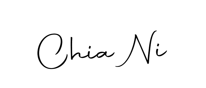 You can use this online signature creator to create a handwritten signature for the name Chia Ni. This is the best online autograph maker. Chia Ni signature style 10 images and pictures png