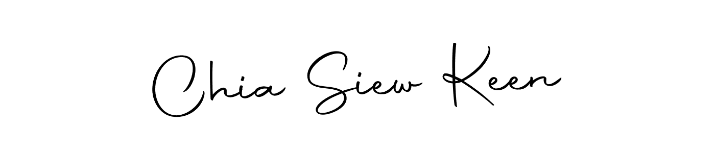 Use a signature maker to create a handwritten signature online. With this signature software, you can design (Autography-DOLnW) your own signature for name Chia Siew Keen. Chia Siew Keen signature style 10 images and pictures png