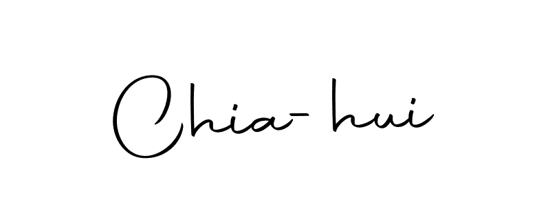 You can use this online signature creator to create a handwritten signature for the name Chia-hui. This is the best online autograph maker. Chia-hui signature style 10 images and pictures png