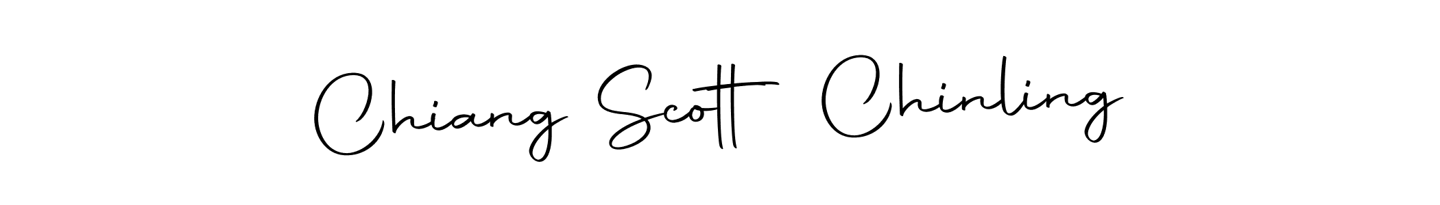 Chiang Scott Chinling stylish signature style. Best Handwritten Sign (Autography-DOLnW) for my name. Handwritten Signature Collection Ideas for my name Chiang Scott Chinling. Chiang Scott Chinling signature style 10 images and pictures png