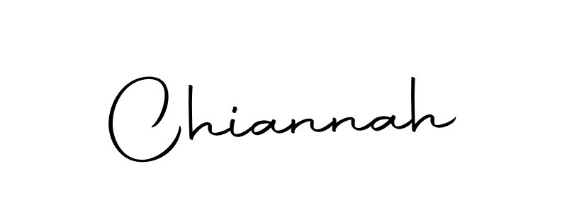 Also we have Chiannah name is the best signature style. Create professional handwritten signature collection using Autography-DOLnW autograph style. Chiannah signature style 10 images and pictures png