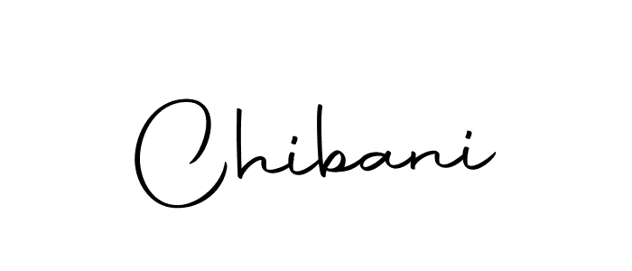 Create a beautiful signature design for name Chibani. With this signature (Autography-DOLnW) fonts, you can make a handwritten signature for free. Chibani signature style 10 images and pictures png