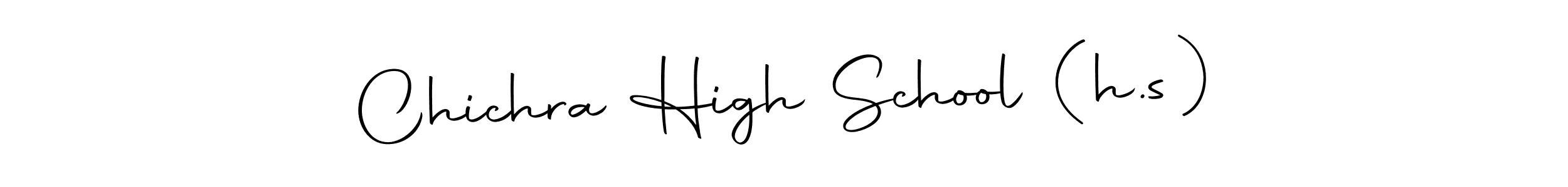 Also we have Chichra High School (h.s) name is the best signature style. Create professional handwritten signature collection using Autography-DOLnW autograph style. Chichra High School (h.s) signature style 10 images and pictures png