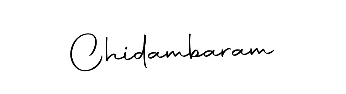 Create a beautiful signature design for name Chidambaram. With this signature (Autography-DOLnW) fonts, you can make a handwritten signature for free. Chidambaram signature style 10 images and pictures png