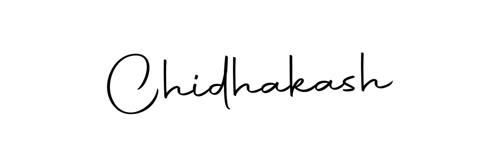 How to make Chidhakash signature? Autography-DOLnW is a professional autograph style. Create handwritten signature for Chidhakash name. Chidhakash signature style 10 images and pictures png