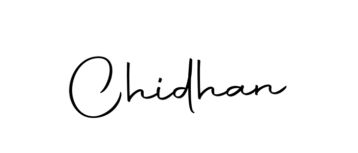 You can use this online signature creator to create a handwritten signature for the name Chidhan. This is the best online autograph maker. Chidhan signature style 10 images and pictures png