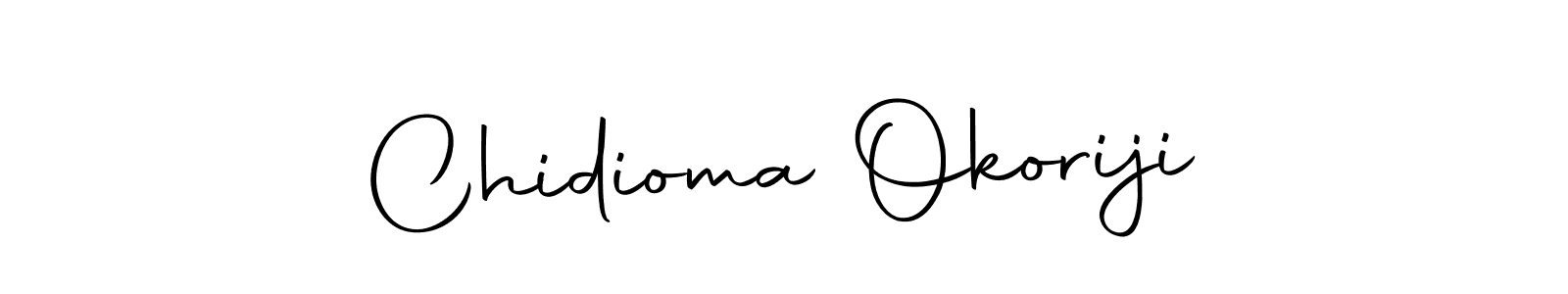 It looks lik you need a new signature style for name Chidioma Okoriji. Design unique handwritten (Autography-DOLnW) signature with our free signature maker in just a few clicks. Chidioma Okoriji signature style 10 images and pictures png