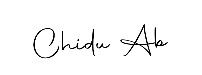 Autography-DOLnW is a professional signature style that is perfect for those who want to add a touch of class to their signature. It is also a great choice for those who want to make their signature more unique. Get Chidu Ab name to fancy signature for free. Chidu Ab signature style 10 images and pictures png