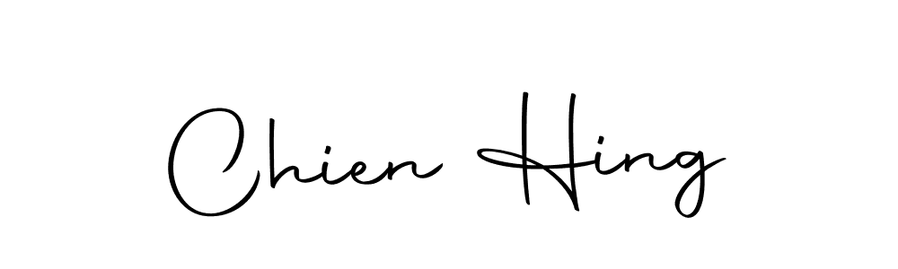 How to make Chien Hing signature? Autography-DOLnW is a professional autograph style. Create handwritten signature for Chien Hing name. Chien Hing signature style 10 images and pictures png