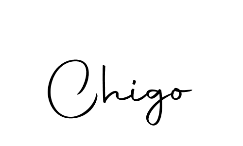 Use a signature maker to create a handwritten signature online. With this signature software, you can design (Autography-DOLnW) your own signature for name Chigo. Chigo signature style 10 images and pictures png