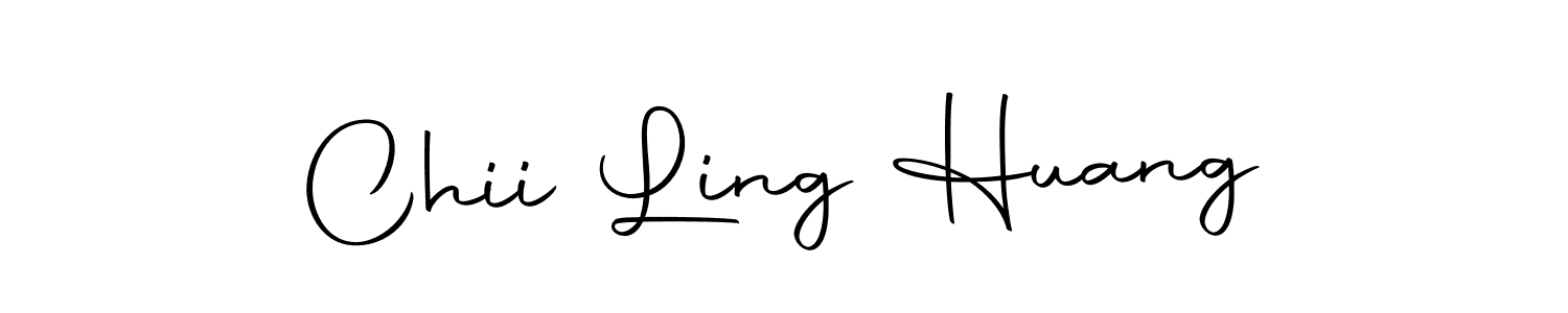Create a beautiful signature design for name Chii Ling Huang. With this signature (Autography-DOLnW) fonts, you can make a handwritten signature for free. Chii Ling Huang signature style 10 images and pictures png