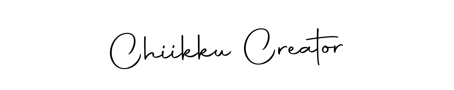 It looks lik you need a new signature style for name Chiikku Creator. Design unique handwritten (Autography-DOLnW) signature with our free signature maker in just a few clicks. Chiikku Creator signature style 10 images and pictures png