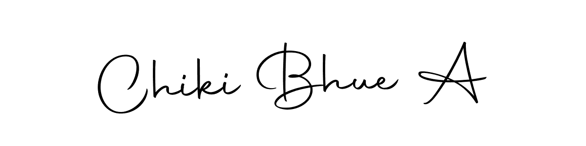 How to make Chiki Bhue A signature? Autography-DOLnW is a professional autograph style. Create handwritten signature for Chiki Bhue A name. Chiki Bhue A signature style 10 images and pictures png