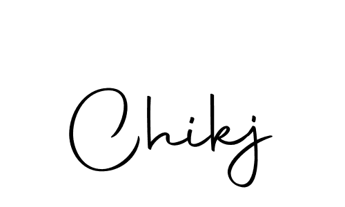 How to make Chikj name signature. Use Autography-DOLnW style for creating short signs online. This is the latest handwritten sign. Chikj signature style 10 images and pictures png