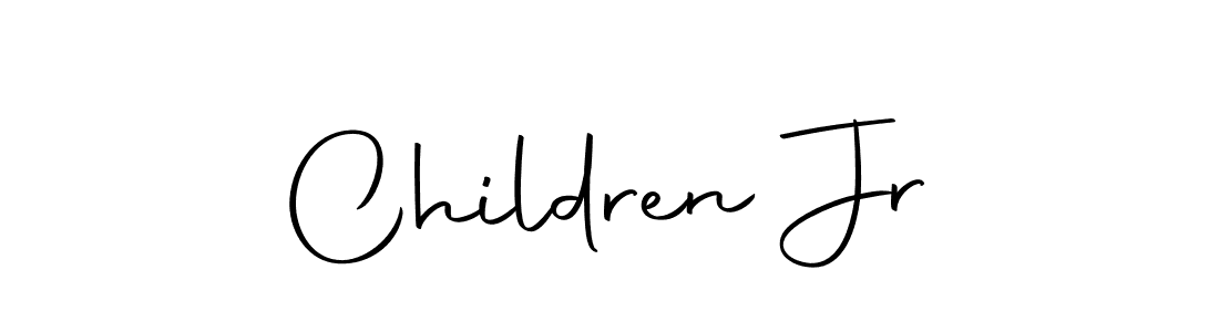 Use a signature maker to create a handwritten signature online. With this signature software, you can design (Autography-DOLnW) your own signature for name Children Jr. Children Jr signature style 10 images and pictures png