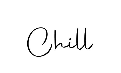 Use a signature maker to create a handwritten signature online. With this signature software, you can design (Autography-DOLnW) your own signature for name Chill. Chill signature style 10 images and pictures png