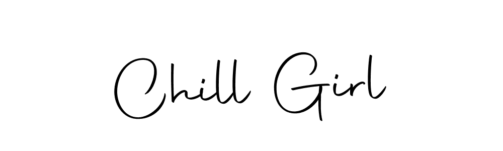 It looks lik you need a new signature style for name Chill Girl. Design unique handwritten (Autography-DOLnW) signature with our free signature maker in just a few clicks. Chill Girl signature style 10 images and pictures png