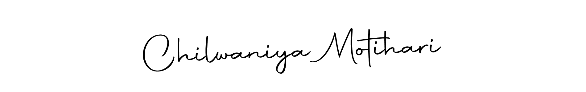 Make a beautiful signature design for name Chilwaniya Motihari. With this signature (Autography-DOLnW) style, you can create a handwritten signature for free. Chilwaniya Motihari signature style 10 images and pictures png