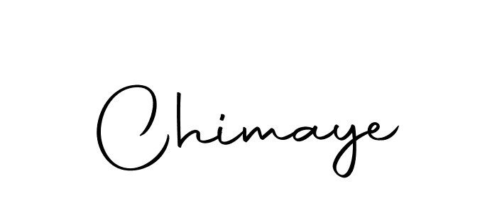 Make a beautiful signature design for name Chimaye. With this signature (Autography-DOLnW) style, you can create a handwritten signature for free. Chimaye signature style 10 images and pictures png