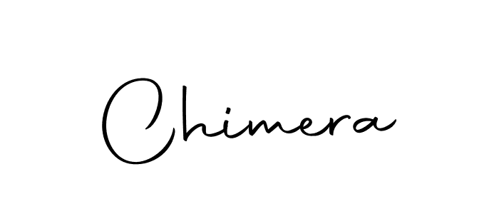 Design your own signature with our free online signature maker. With this signature software, you can create a handwritten (Autography-DOLnW) signature for name Chimera. Chimera signature style 10 images and pictures png