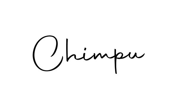 How to make Chimpu signature? Autography-DOLnW is a professional autograph style. Create handwritten signature for Chimpu name. Chimpu signature style 10 images and pictures png