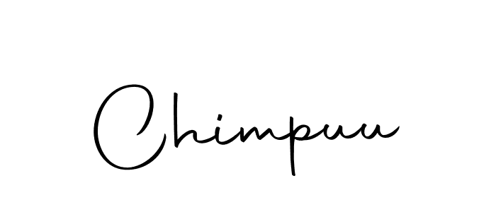 You should practise on your own different ways (Autography-DOLnW) to write your name (Chimpuu) in signature. don't let someone else do it for you. Chimpuu signature style 10 images and pictures png