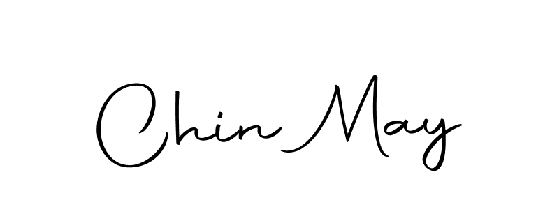 You should practise on your own different ways (Autography-DOLnW) to write your name (Chin May) in signature. don't let someone else do it for you. Chin May signature style 10 images and pictures png